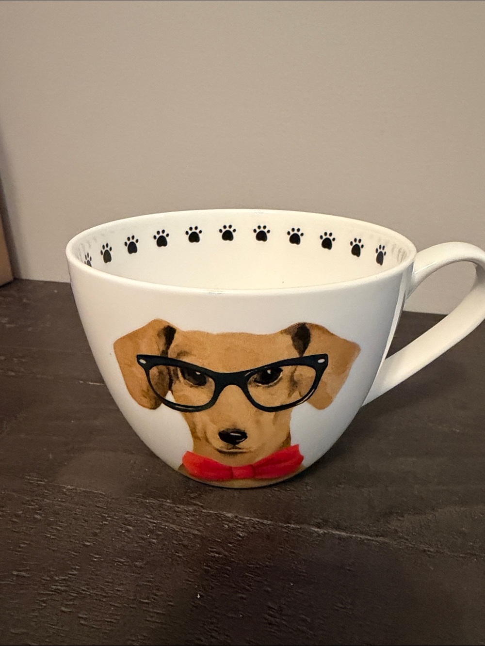 Dachshund Dapper Mug Bone China